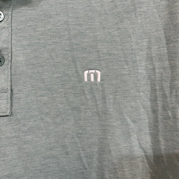 2/$40 Travis Mathew Sage Polo Shirt XXL - Picture 2 of 5